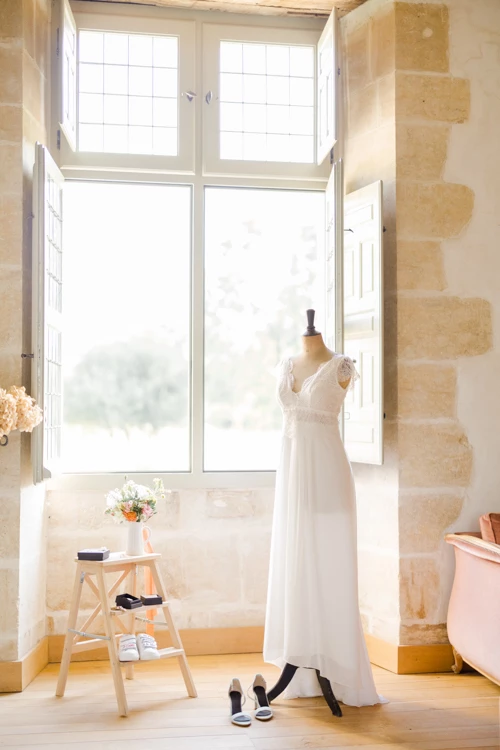 robe gris mariage préparatifs